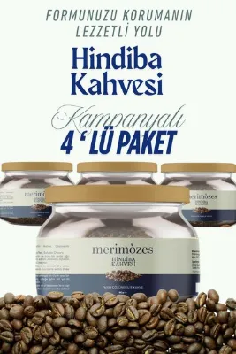 Meri mozes 4'lü Hindiba Kahvesi Kahvesi 400 gr