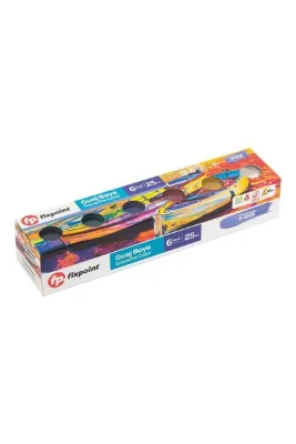 Guaj Boya 25ml 6 Renkı FixPoint P-6928