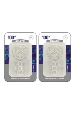 Ahlatcı 200 Gram Külçe Gümüş
