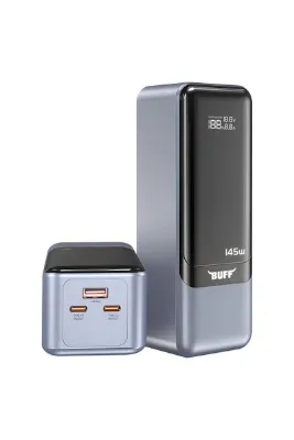 Buff Labs Buff BP16 145W Dijital Ekranlı 27000mAh Powerbank