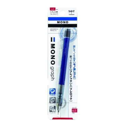 Tombow MONO Graph Mekanik Kurşun Kalem 05mm Blisterli(1ad) Mavi