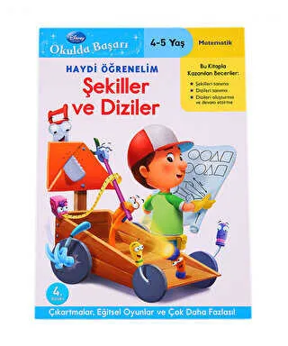 Haydi Öğrenelim - Şekiller ve Diziler 4-5 Yaş