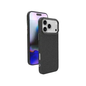 Piili ıPhone 17 Kevlar Serisi Magsafe Kılıf - Siyah