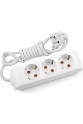 VİKO Multilet Üçlü Priz Topraklı Kablolu 5metre