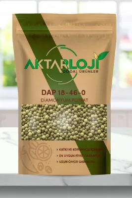 aktarloji 2 Kg Dap 18-46-0 / Diamonyum Fosfat / Yüksek Fosforlu Taban Gübresi
