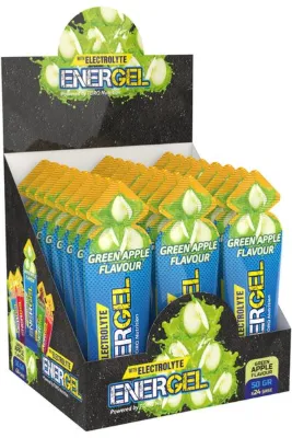 Torq Nutrition ENERGEL Electrolyte - Enerji ve Jeli 50 Gr 24 Adet - Yeşil Elma