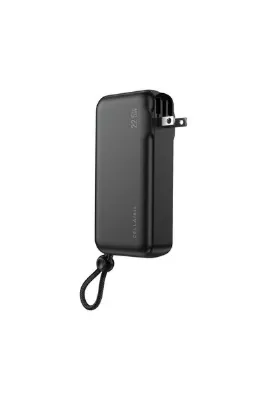 Cellairis Power Trek 10000mAh Type-C PD Hızlı Şarj Powerbank (US/EU/UK fişli) - Siyah