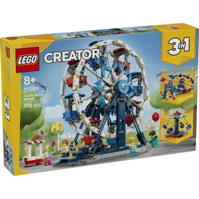 Lego Creator 3’ü 1 Arada İkonik Dönme Dolap 31389
