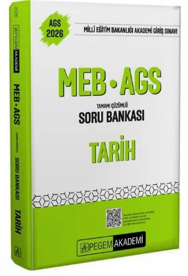 2026 MEB - AGS Soru Bankası Tamamı Çözümlü Tarih