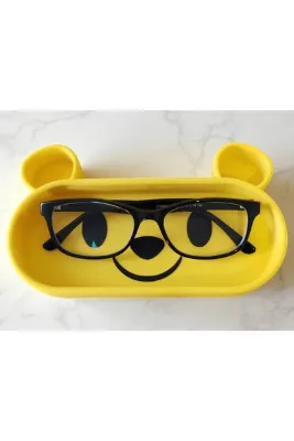 Winnie the Pooh Temalı 3D Baskı Gözlük Standı Dekoratif Gözlük Tutucu