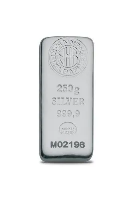 Nadir Gold 250 Gram Gümüş Külçe