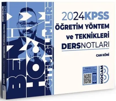 2024 KPSS Eğitim Bilimleri Öğretim Yöntem ve Teknikleri Ders Notları