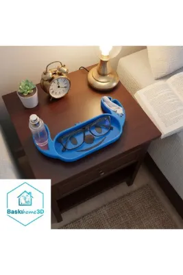 baskıhomed Stitch Figürlü Gözlük Standı – Şık Masa Üstü Organizer / Gözlük Kutusu