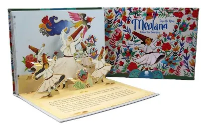 Mevlana Pop - Up Kitap - Kalbinde Neşe Dilinde Sevgi