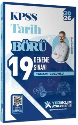 2026 KPSS Börü Tarih Tamamı Çözümlü 19 Deneme Sınavı