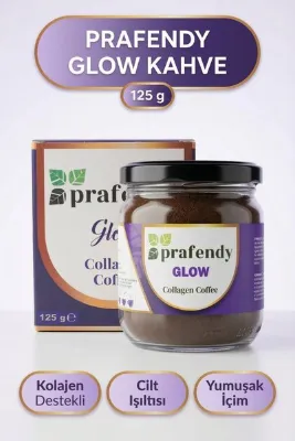 prafendy GLOW Kolajen Kahvesi – Cilt Işıltısı, Hafif Sindirim ve Günlük Antioksidan Desteği 125g