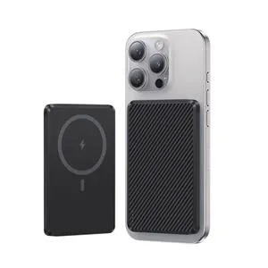 Piili Karbon 5.000 Mah Powerbank - Siyah
