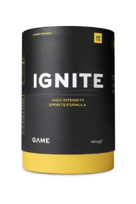 Lean Fit by GAME Ignite Enerji İçeren Toz Formda Sporcu Besinleri 20 servis Limon Aromalı