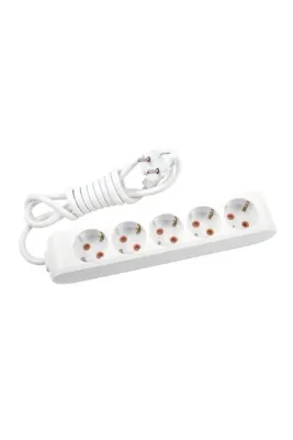 VİKO Multi-Let Beşli Topraklı Grup Priz 5 Metre Kablolu