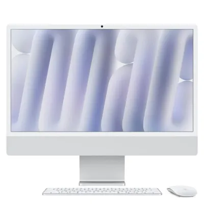 Apple iMac 24inc Retina 4.5K, M4 8-core CPU, 8-core GPU, 16GB Bellek, 256GB SSD, Gümüş
