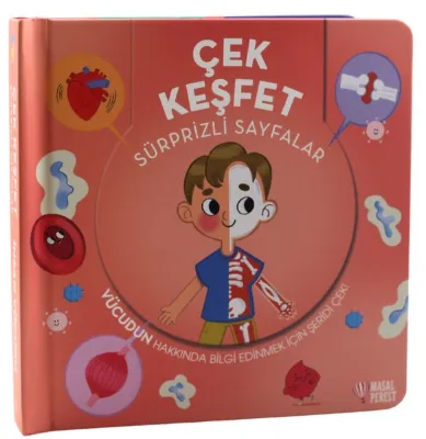 Çek Keşfet - İnsan Vücudu - Sürprizli Sayfalar