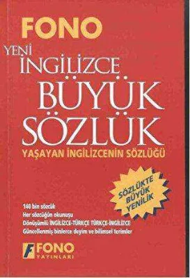 İngilizce - Türkçe - Türkçe - Yeni İngilizce Büyük Sözlük