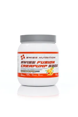 Swiss Nutrition Swiss Fusion Creapump 9300 Şeftali 400 gr 40 Servis Kreatin içeren Pump etkili sporcu gıdası