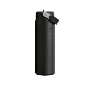 Stanley The IceFlow™ Bottle Flip Straw 2.0 0.7L / 24oz Black 2.0