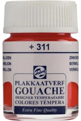 Gouache Jar 16ml Guaj Boya Vermilion / 311
