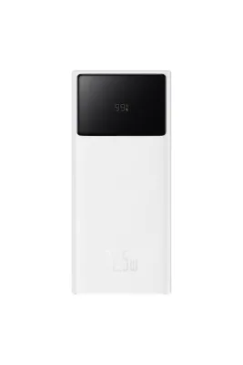 Baseus Star-lord 22.5w 30.000 Mah Dijital Ekranlı Powerbank Beyaz
