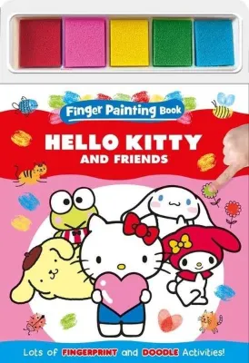 Hello Kitty Finger Painting Book