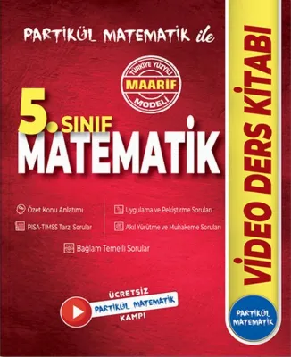 5. Sınıf Partikül Matematik Video Ders Kitabı