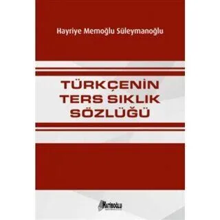 Türkçenin Ters Sıklık Sözlüğü