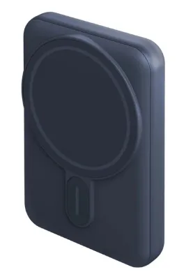 Energea MagPac Mini 10.000 mAh 20W Type-C 15W Kablosuz Şarj - Stant Özellikli Magsafe Powerbank - Lacivert