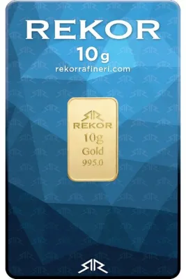 REKORALTIN 10 GRAM 24 AYAR KÜLÇE ALTIN - GRAM ALTIN