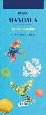 Mandala - Ayraç - Kuşlar