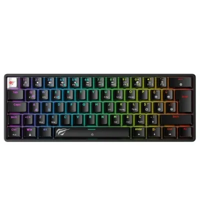 Havit Gamenote KB920L Plus-TUR RGB Mekanik Oyuncu Klavyesi - Siyah