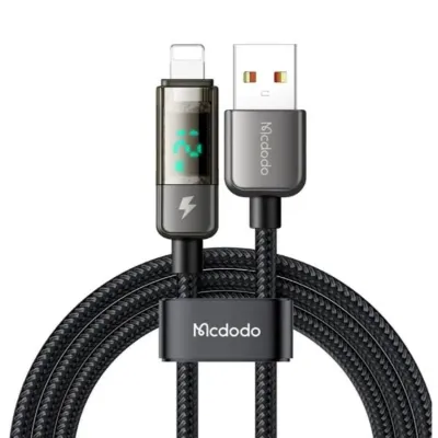 Mcdodo CA-3620 Dijital Ekranlı iPhone Şarj & Data Kablosu