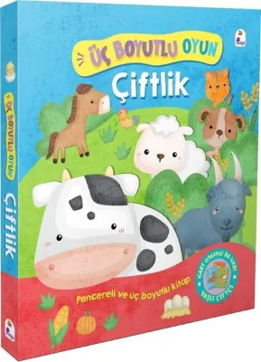 Çiftlik - Üç Boyutlu Oyun - Pencereli ve Üç Boyutlu Kitap