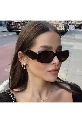 Kinary Uv400 Koruyucu Unisex Güneş Gözlüğü Kahve Parlak 1038