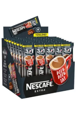 Nescafe 3 Ü 1 Arada Bol Kahveli 48'li (48x16,5gr=792 gr)