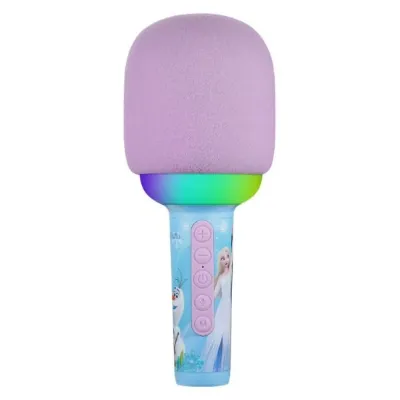 Volkano DY-9996 FR Frozen Led Işıklı Karaoke Mikrofon Mavi