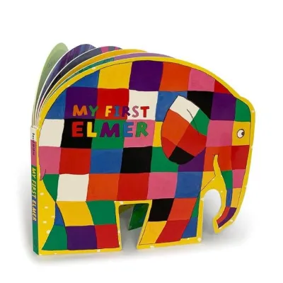 My First Elmer : Shaped Board Book