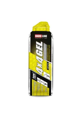 Hardline Nutrition 4x4 Gel Kafein + GOS (60 Ml *1 Adet) Karbonhidrat, Magnezyum, Potasyum, Sodyum, Kafein ve Galaktoolgosakkarit (Bumino® GOS) İçeren Enerji Jeli