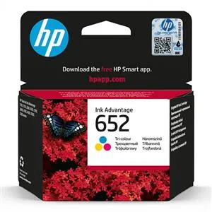 HP 652 RENKLİ MÜREKKEP KARTUŞU ( F6V24AE )