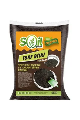 Soil Garden Torf Bitki Toprağı 5'i Bir Arada Süper Karışım 10 lt