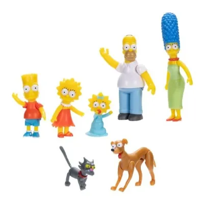 The Simpsons Aile 7'li Figür Set