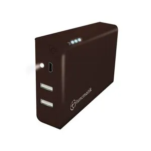 Tunçmatik Mini Charge 12000 mAh (SİYAH-W/LIGHTNING ADAPTOR)