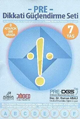Adeda PRE Dikkati Güçlendirme Seti 1. Sınıf 7 Yaş
