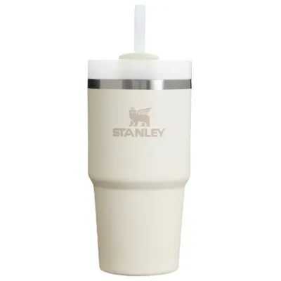 Stanley The Quencher H2.O Flowstate Tumbler Pipetli Termos Bardak 0.59 Lt Bej